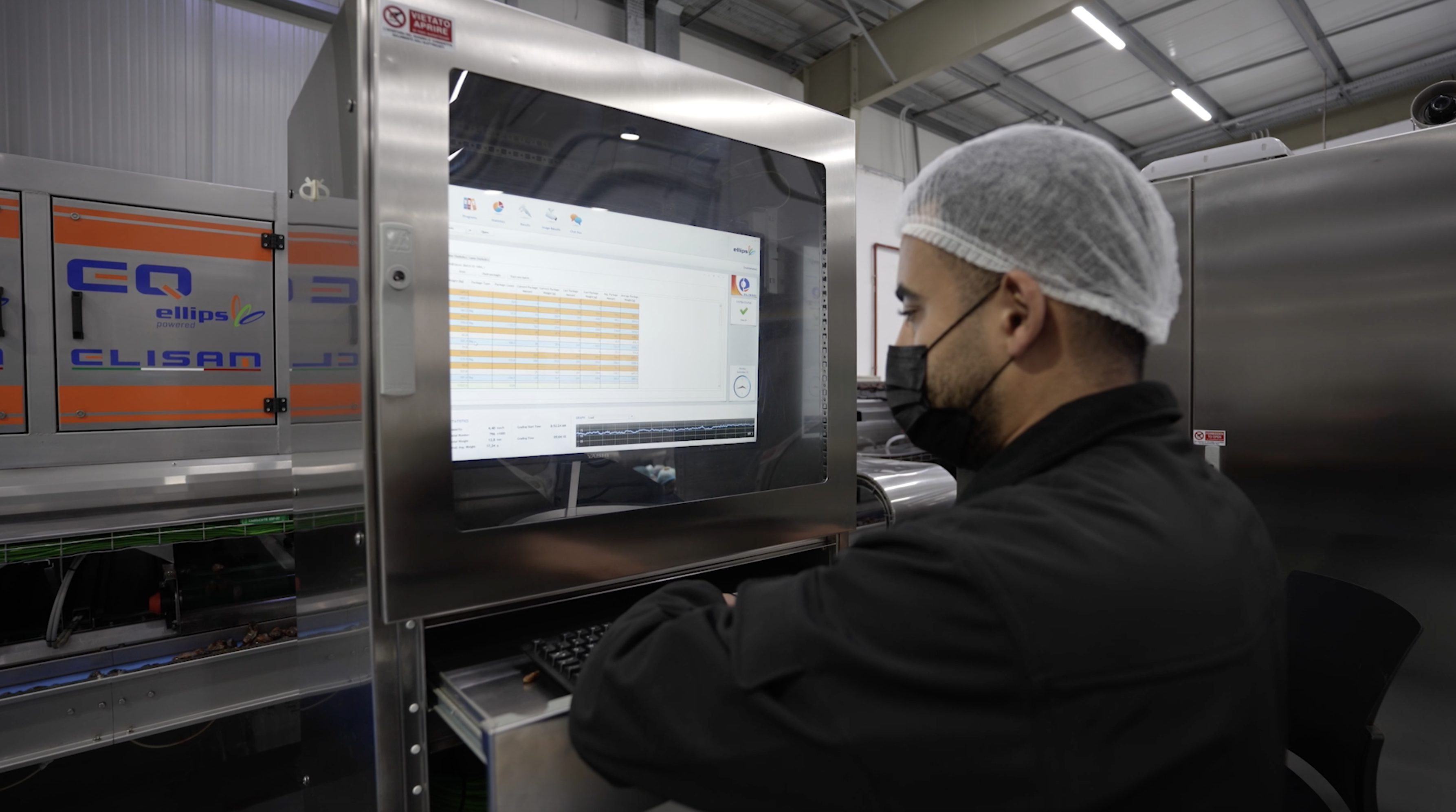 Date Quality with Ellips AI grading technology at Medjool Village