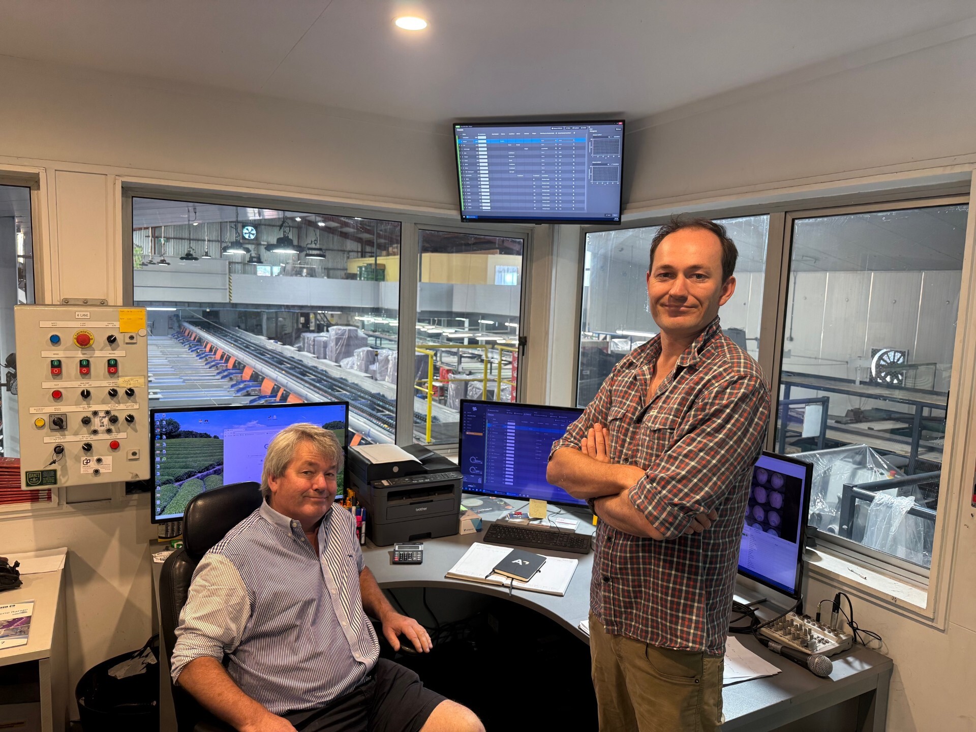 Ellips AI Apple Grading Technology at Green Planet Apples