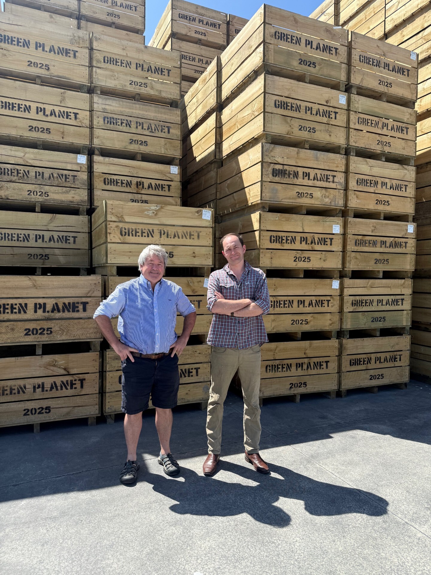 High Throughput Elisam Apple Grader at Green Planet Apples