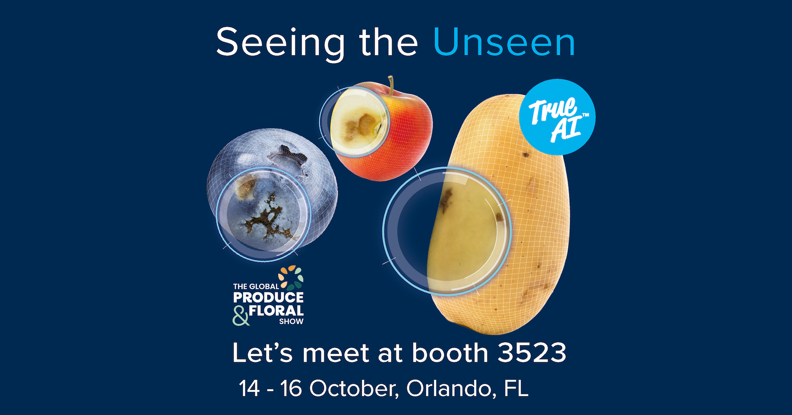 Grade smarter, sort faster, compete better. Meet us at the Global Produce & Floral Show 2026